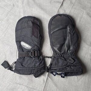Swany Kids Black Winter Mittens - Size S